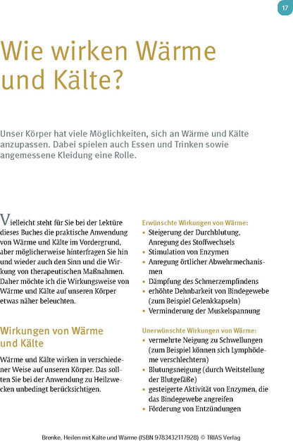 Heilen mit Kälte und Wärme