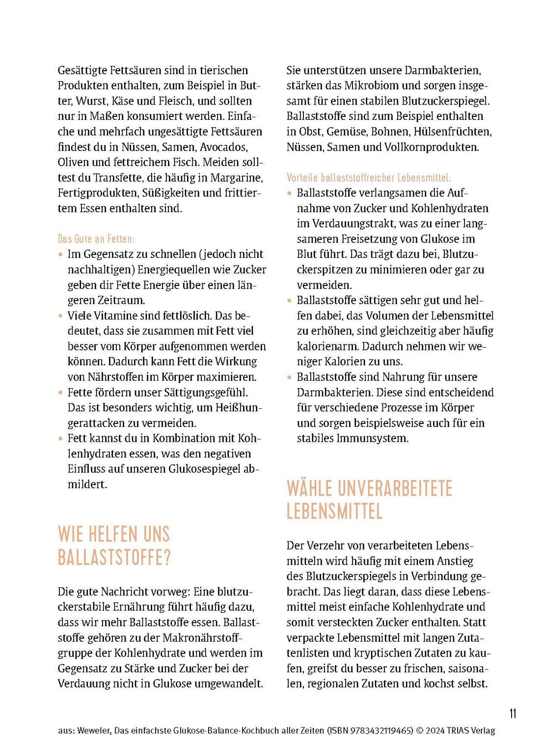 Das einfachste Glukose-Balance-Kochbuch aller Zeiten