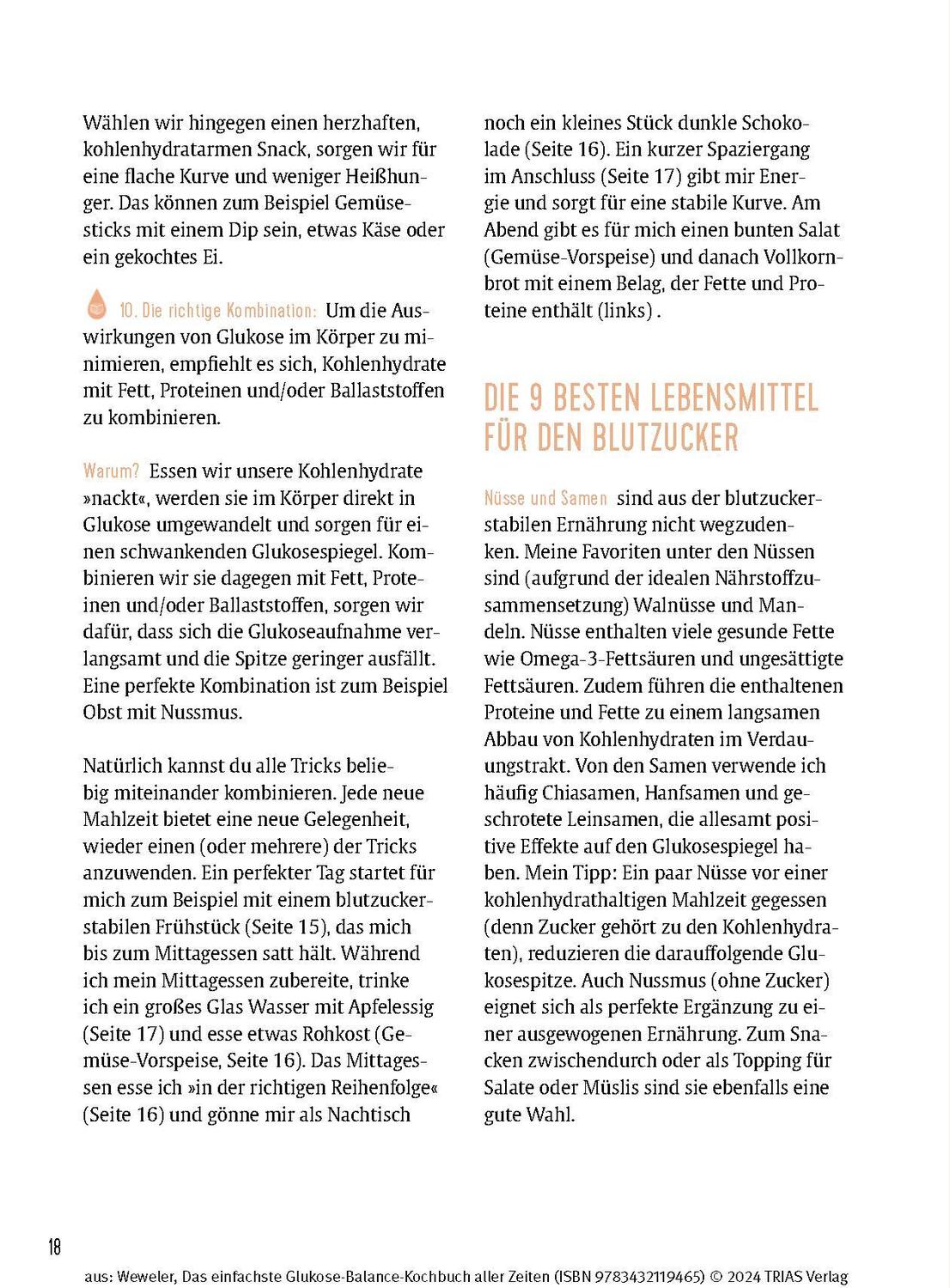 Das einfachste Glukose-Balance-Kochbuch aller Zeiten