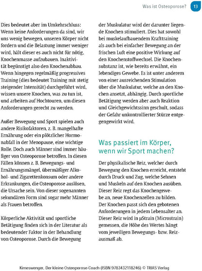 Der kleine Osteoporose-Coach