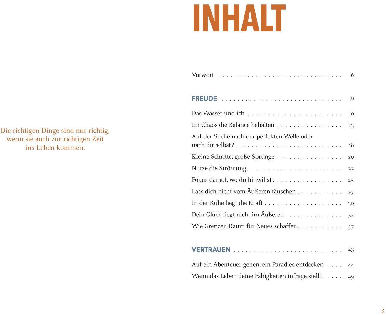 Das Meer, die Welle und ich