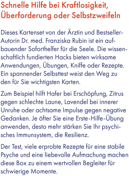 Die Erste-Hilfe-Box für die Seele