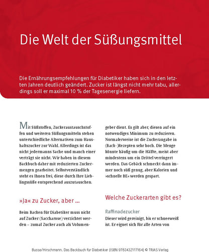 Das Backbuch für Diabetiker