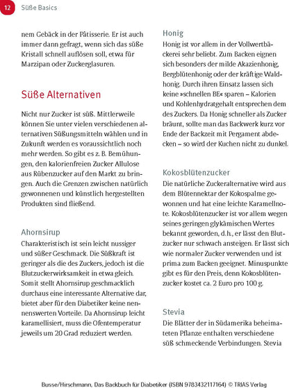 Das Backbuch für Diabetiker