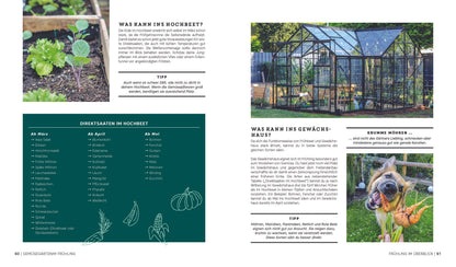 Gemüseanbau in Gewächshaus, Früh- und Hochbeet - Gärtner Pötschke Edition