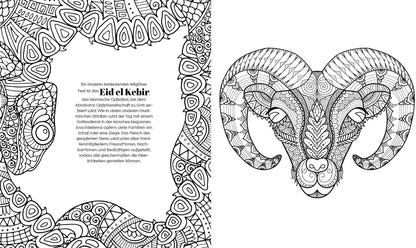 Ausmalparadies - Sehnsuchtsort Marrakesch