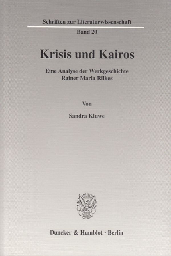 Krisis und Kairos. (Sandra Kluwe)