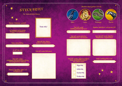 Mein Schülerkalender für Harry Potter-Fans! 2024/2025