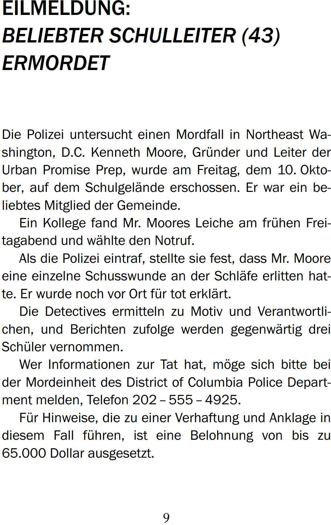 Promise Boys - Drei Schüler. Drei Motive. Ein Mord.