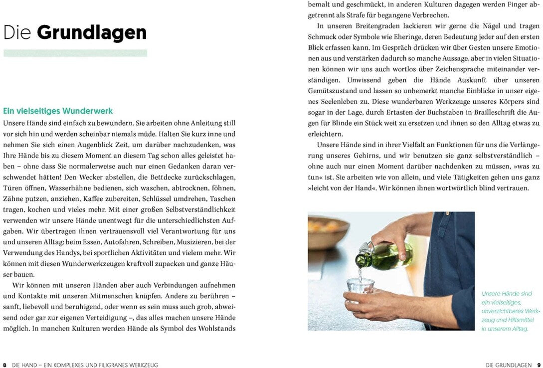 Gesunde und starke Hände