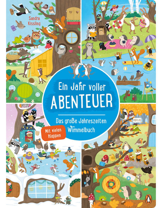 Ein Jahr voller Abenteuer - Das grosse Jahreszeiten-Wimmelbuch