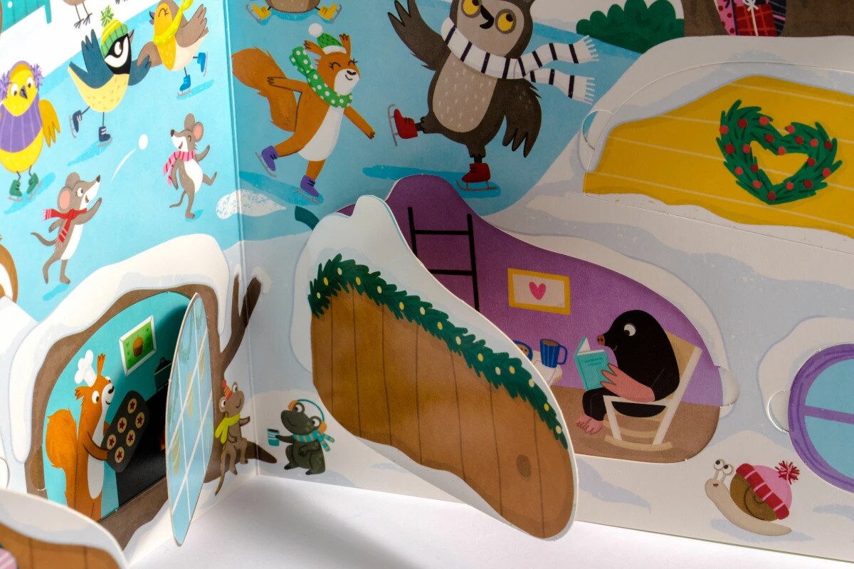 Ein Jahr voller Abenteuer - Das grosse Jahreszeiten-Wimmelbuch