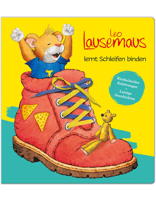 Leo Lausemaus lernt Schleifen binden - Kinderleichte Anleitungen Lustige Geschichten