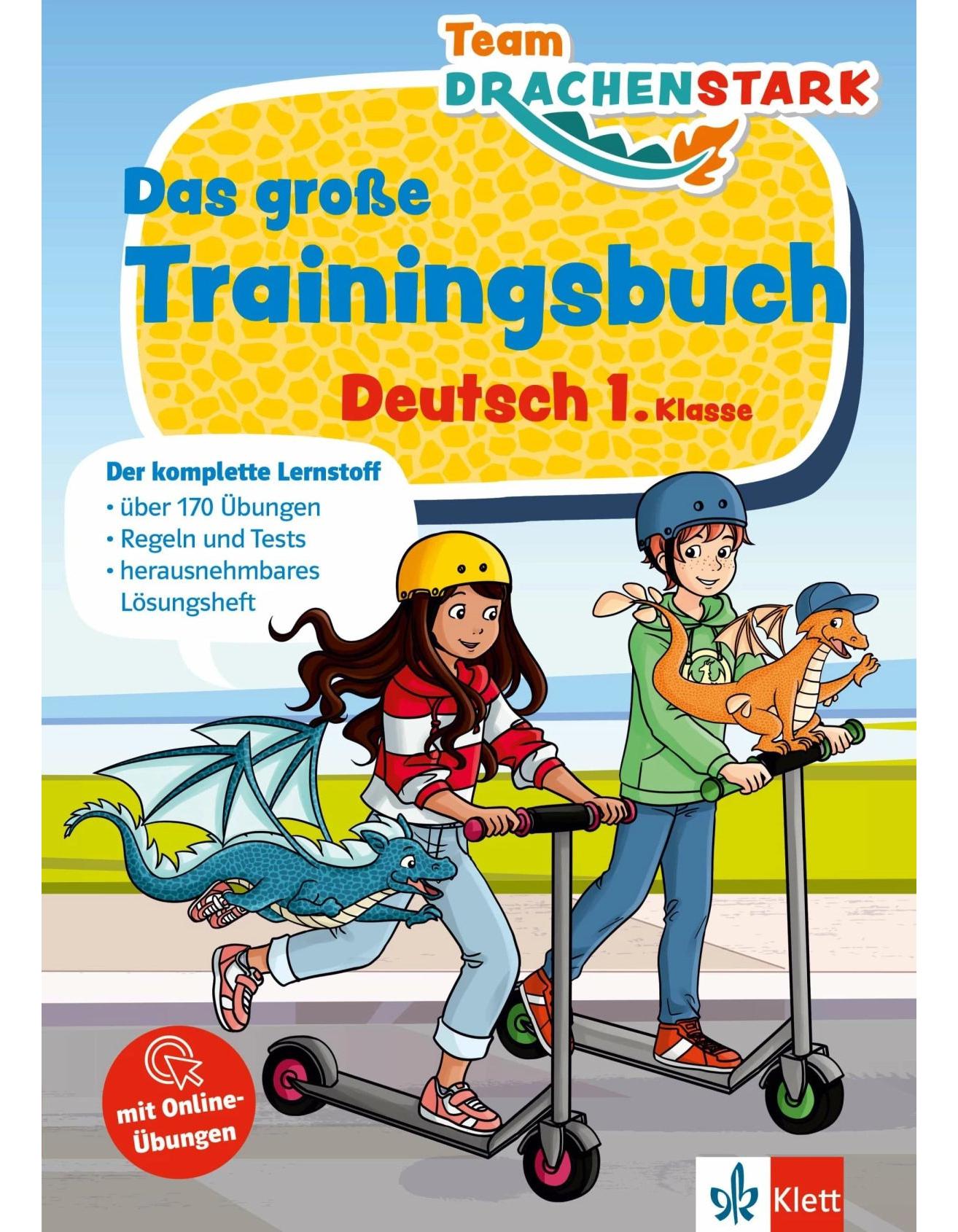 Klett Team Drachenstark: Das grosse Trainingsbuch Deutsch 1. Klasse