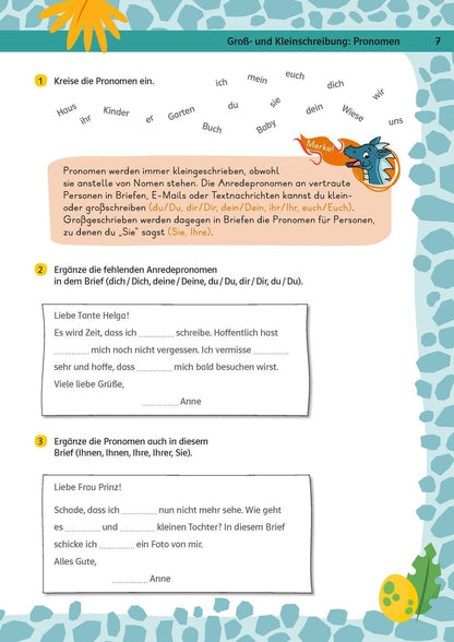Klett Team Drachenstark: Das grosse Trainingsbuch Deutsch 4. Klasse