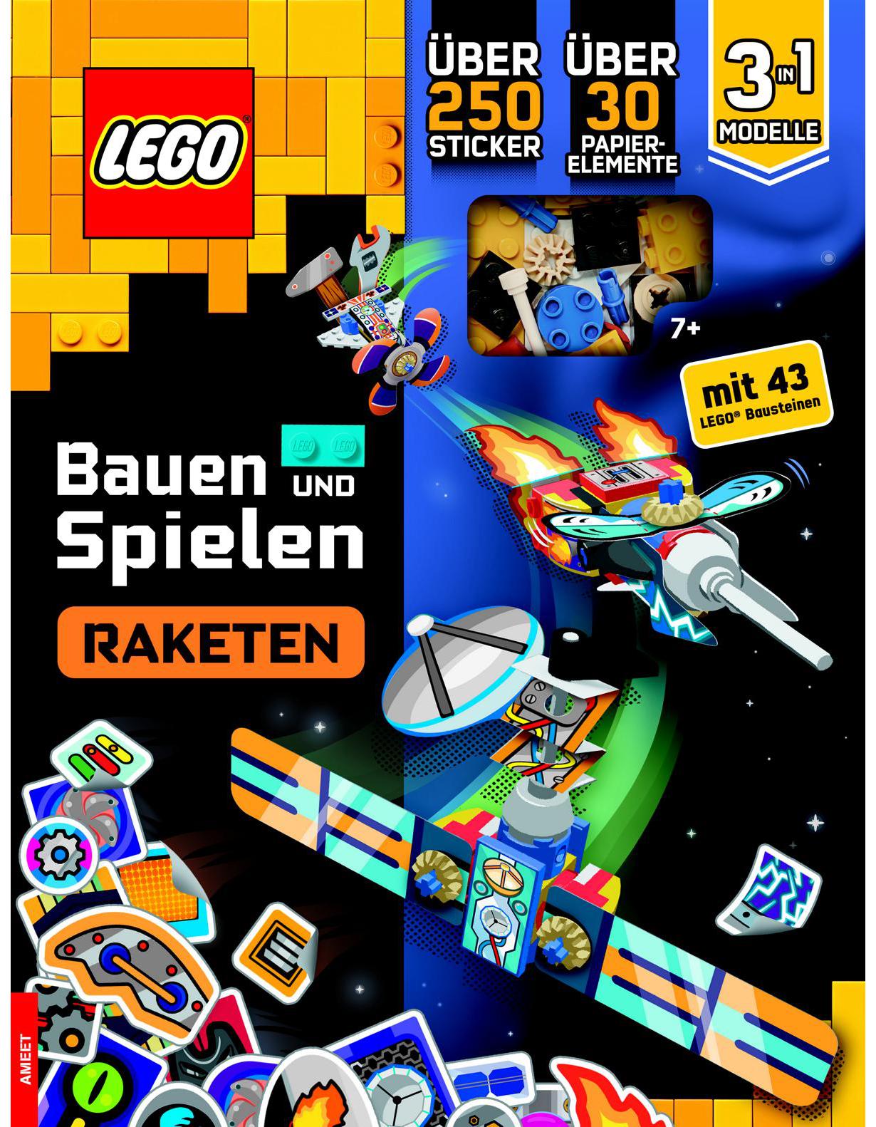 LEGO® - Bauen und Spielen - Raketen, m. 1 Buch, m. 1 Beilage, m. 1 Beilage