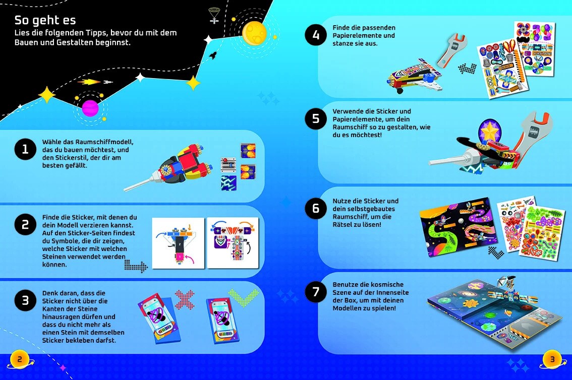 LEGO® - Bauen und Spielen - Raketen, m. 1 Buch, m. 1 Beilage, m. 1 Beilage