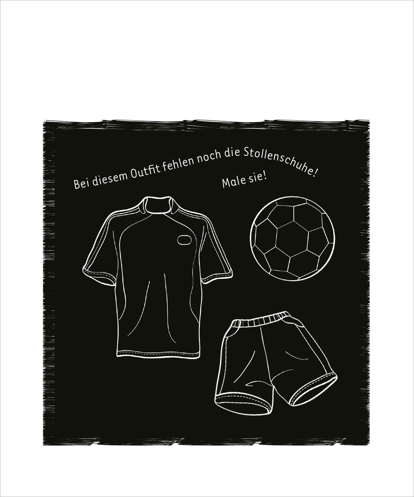 Mein Fussball-Kritzkratz-Buch