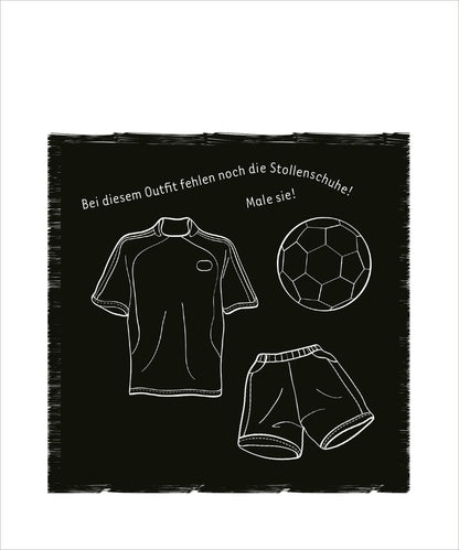 Mein Fussball-Kritzkratz-Buch