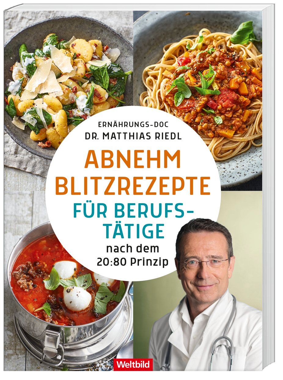 Abnehm Blitzrezepte für Berufstätige nach dem 20:80 Prinzip