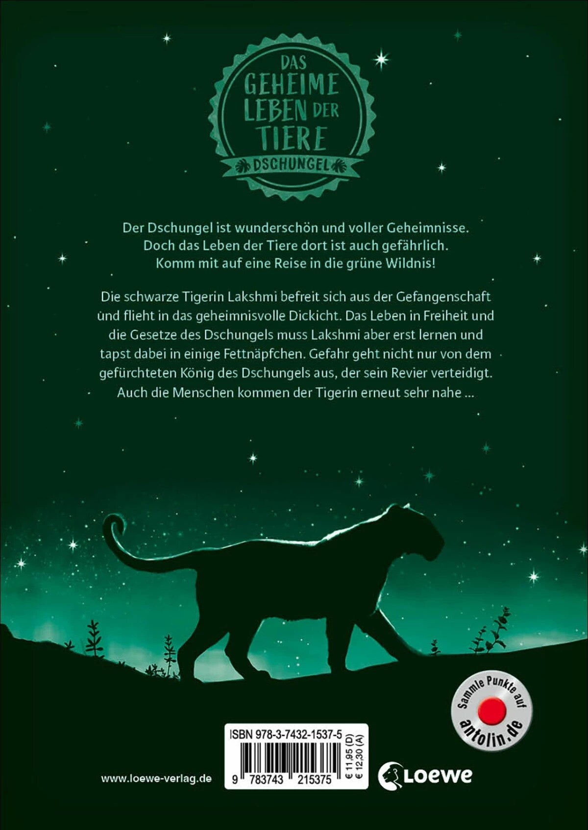 Die schwarze Tigerin / Das geheime Leben der Tiere - Dschungel Bd.2