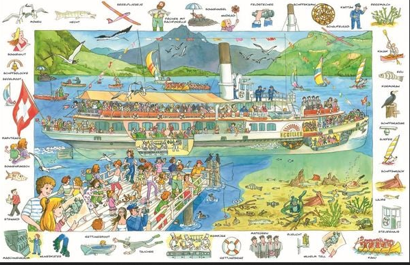 Mein grosses Schweiz Wimmelbuch