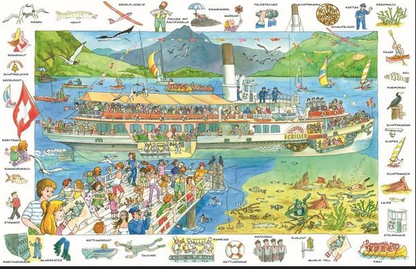 Mein grosses Schweiz Wimmelbuch