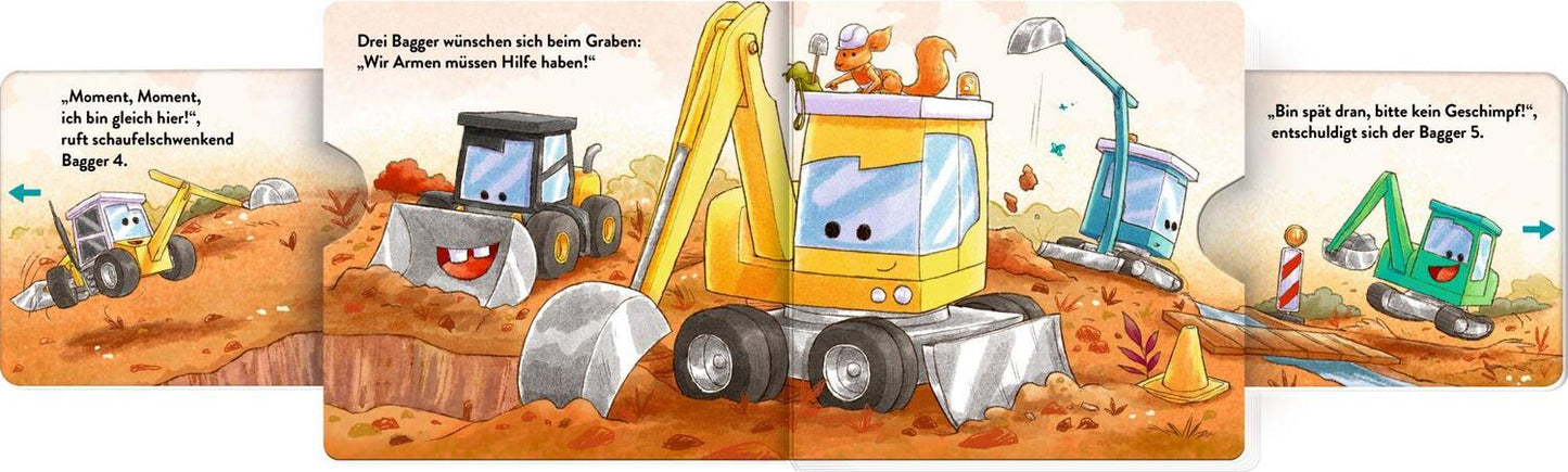 Wer will fleissige Bagger sehn?