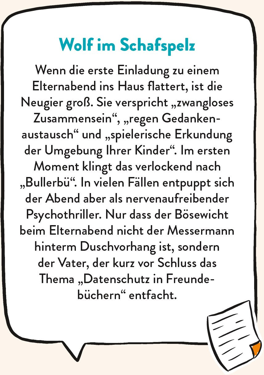 Survival Guide für den Elternabend