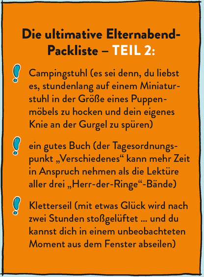 Survival Guide für den Elternabend