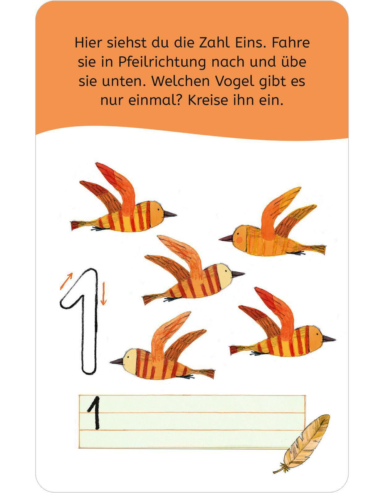 Erstes Lernen mit Spass - Zum Schulstart: 50 Übungskarten