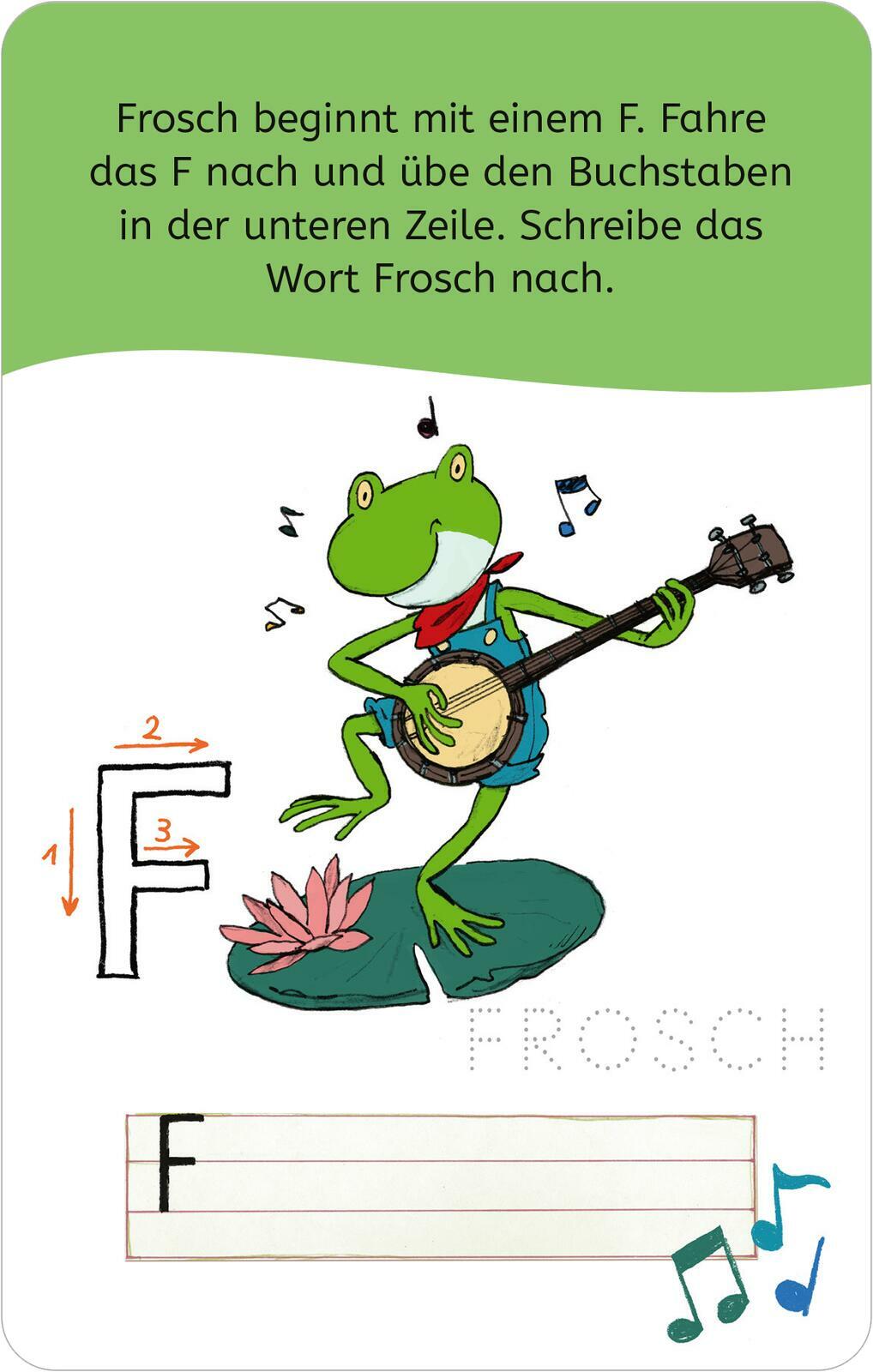 Erstes Lernen mit Spass - Zum Schulstart: 50 Übungskarten