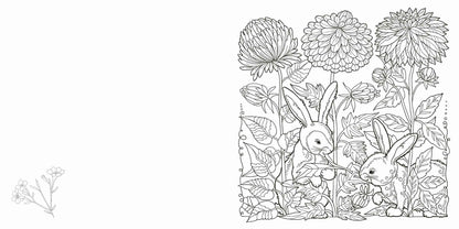 Gartenliebe - Ausmalen und Entspannen