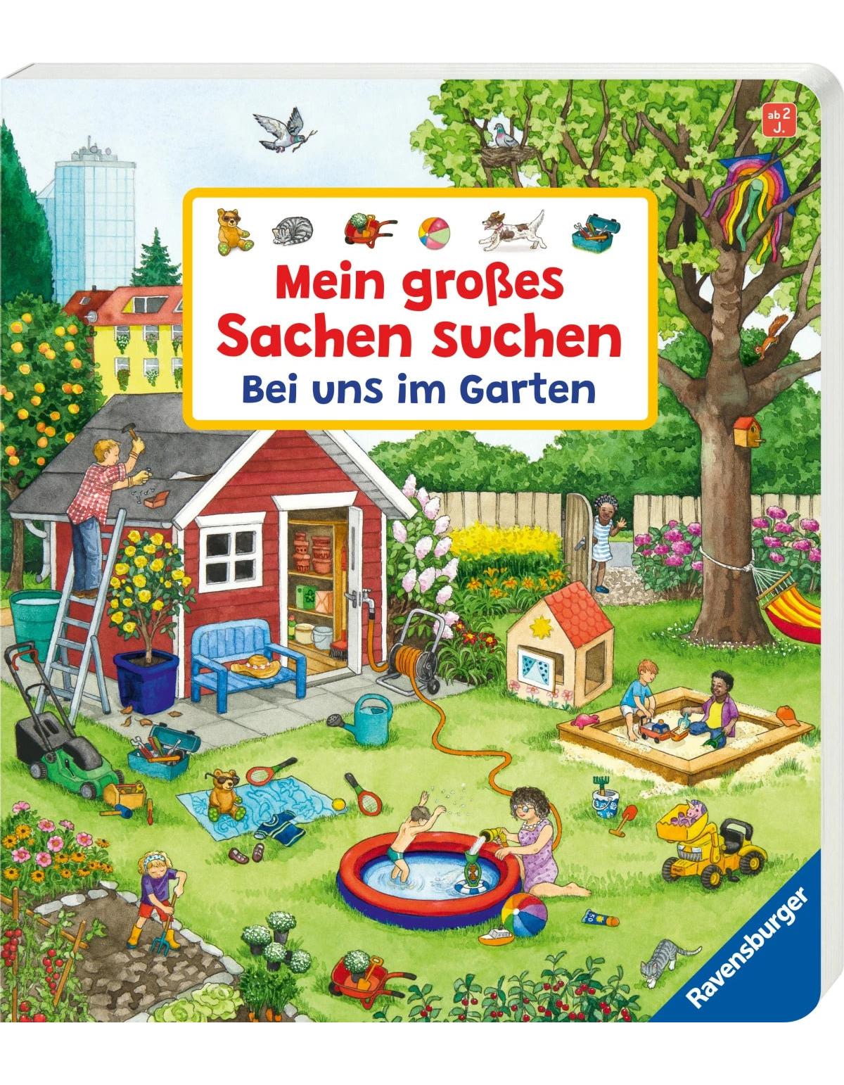 Mein grosses Sachen suchen: Bei uns im Garten