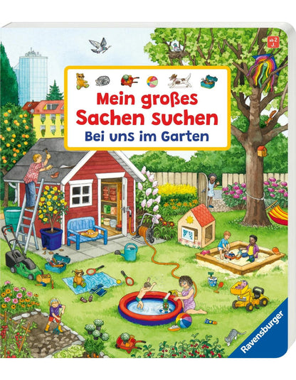 Mein grosses Sachen suchen: Bei uns im Garten