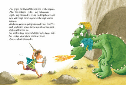 Der kleine Drache Kokosnuss bei den alten Griechen / Die Abenteuer des kleinen Drachen Kokosnuss Bd.32