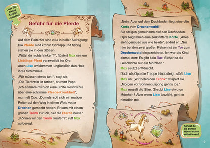 Penguin JUNIOR - Einfach selbst lesen: Der geheime Drachenwald - (Lesestufe 1)