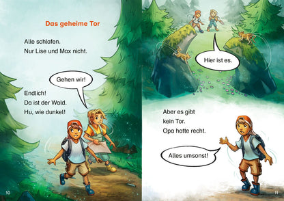 Penguin JUNIOR - Einfach selbst lesen: Der geheime Drachenwald - (Lesestufe 1)