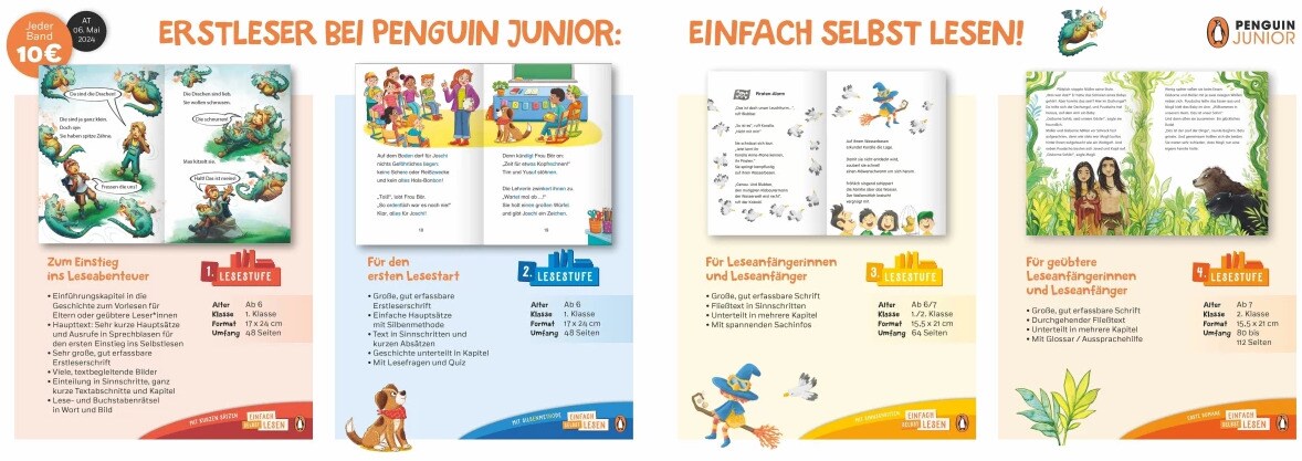 Penguin JUNIOR - Einfach selbst lesen: Der geheime Drachenwald - (Lesestufe 1)