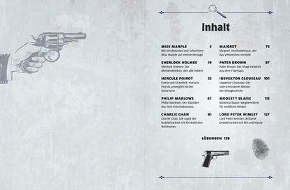 Krimi-Logikrätsel Die grossen Detektive