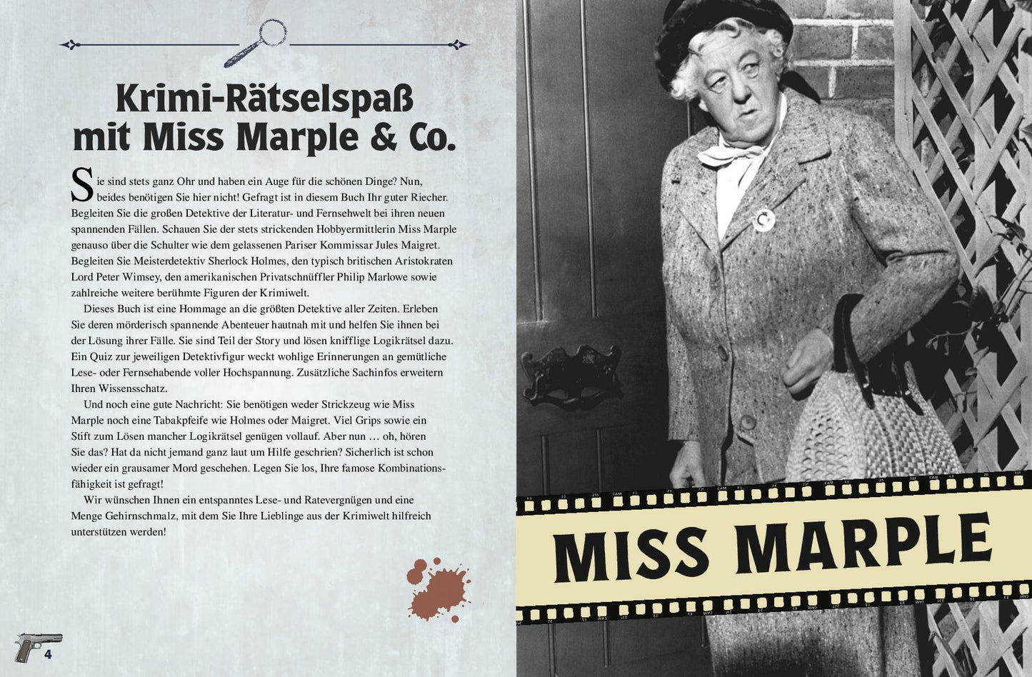 Krimi-Logikrätsel Die grossen Detektive