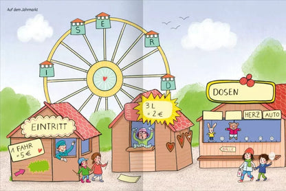 Stickern & Lernen - Grossbuchstaben