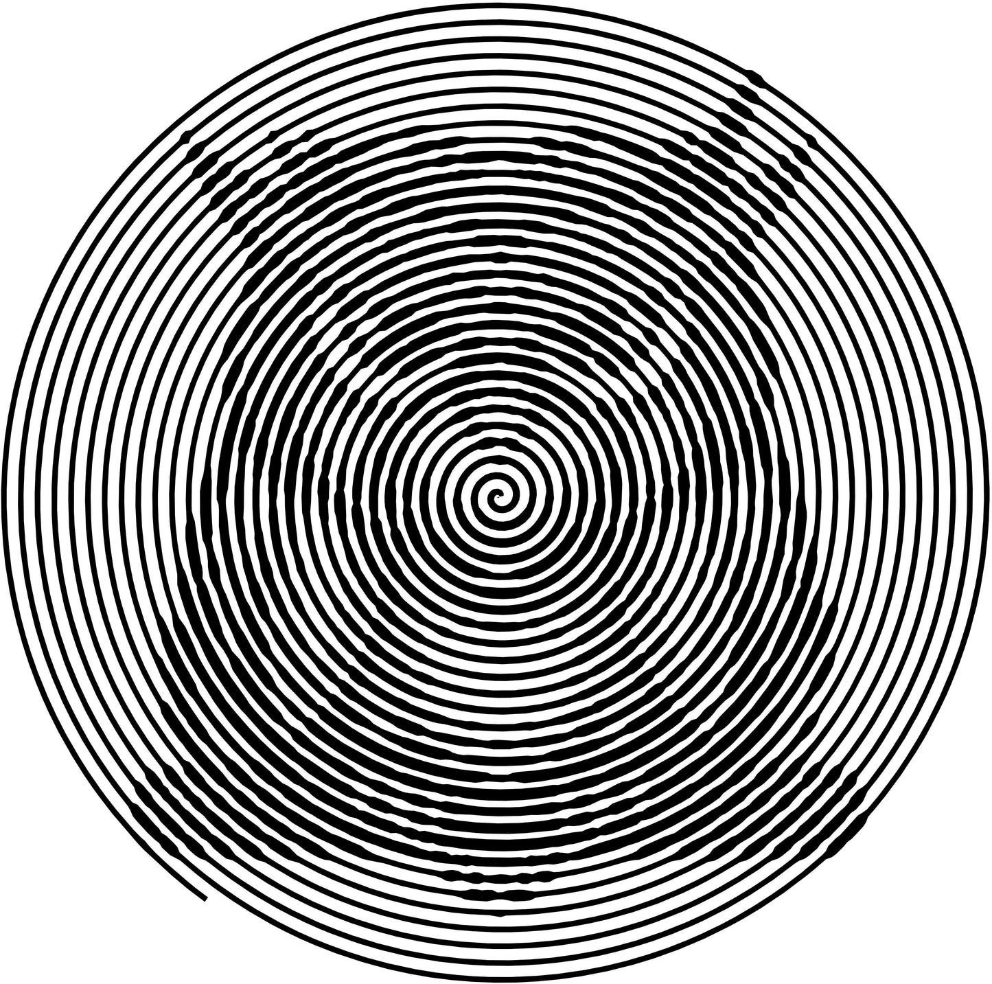 Trickbilder - Versteckte Motive aus Punkten, Linien und Spiralen