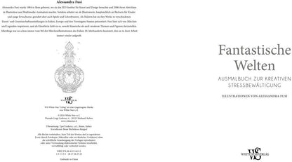 Fantastische Welten  (Ausmalbuch zur kreativen Stressbewältigung)