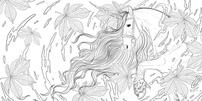 Fantastische Welten  (Ausmalbuch zur kreativen Stressbewältigung)