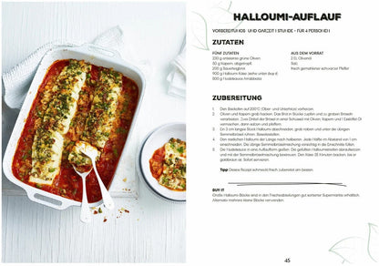 Lecker vegetarisch mit nur 5 Zutaten - schnelle, preiswerte und gesunde Rezepte