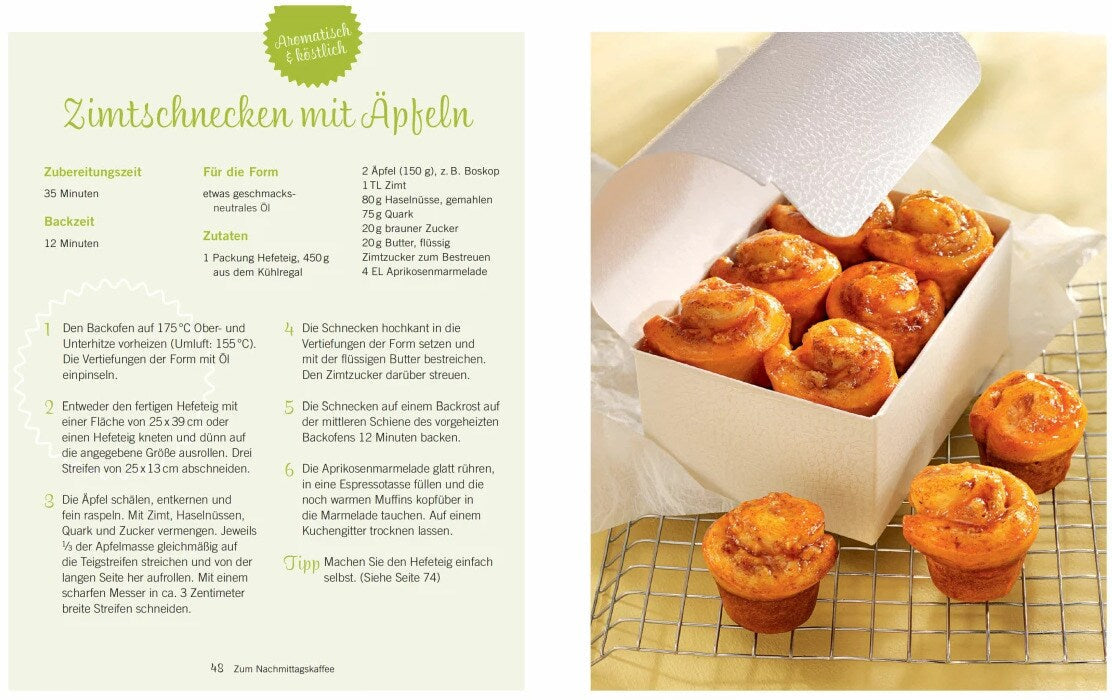 Mini-Muffins - Die besten Rezepte. Schnelle Backrezepte für süsse und herzhafte kleine Kuchen