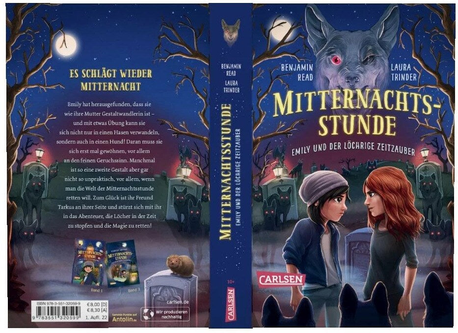 Emily und der löchrige  Zeitzauber / Mitternachtsstunde Bd.2