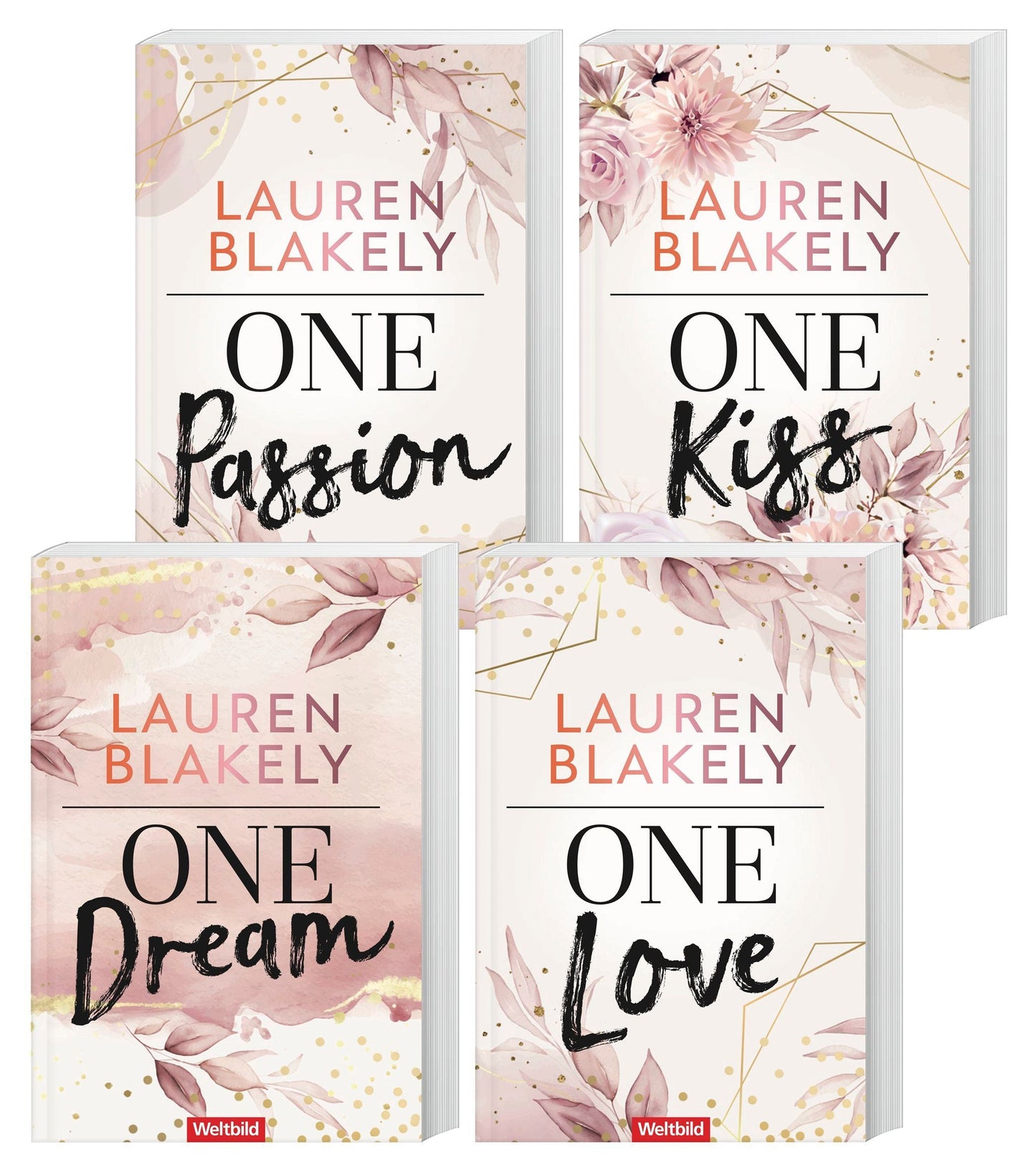 One dream/ One Love/ One Passion/ One Kiss / One Bd 1-4 / 4 Romane im Buchpaket