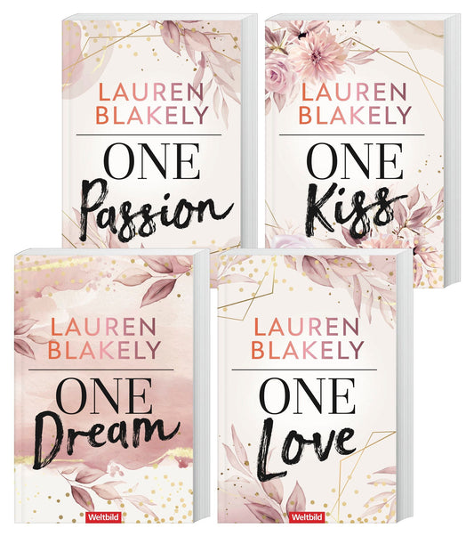 One dream/ One Love/ One Passion/ One Kiss / One Bd 1-4 / 4 Romane im Buchpaket